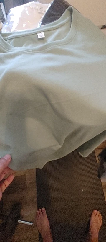 100% Cotton T-shirt Men Women Solid Color O Neck Short-sleeved Tops Summer Korean Loose Half-sleeve T Shirt Unisex M-4XL photo review