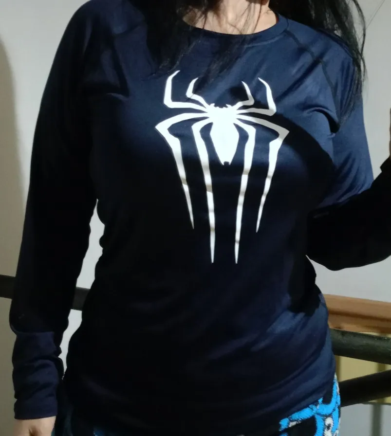 New Compression Shirt Men Fitness Gym Super Hero Sport Running T-Shirt Rashgard Tops Tee Quick Dry Short Sleeve T-Shirt For Men photo review