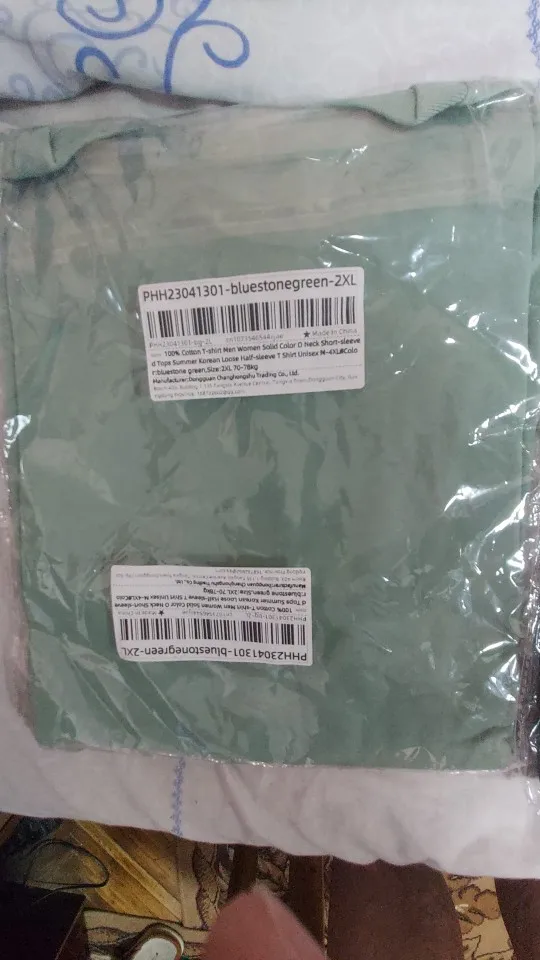 100% Cotton T-shirt Men Women Solid Color O Neck Short-sleeved Tops Summer Korean Loose Half-sleeve T Shirt Unisex M-4XL photo review