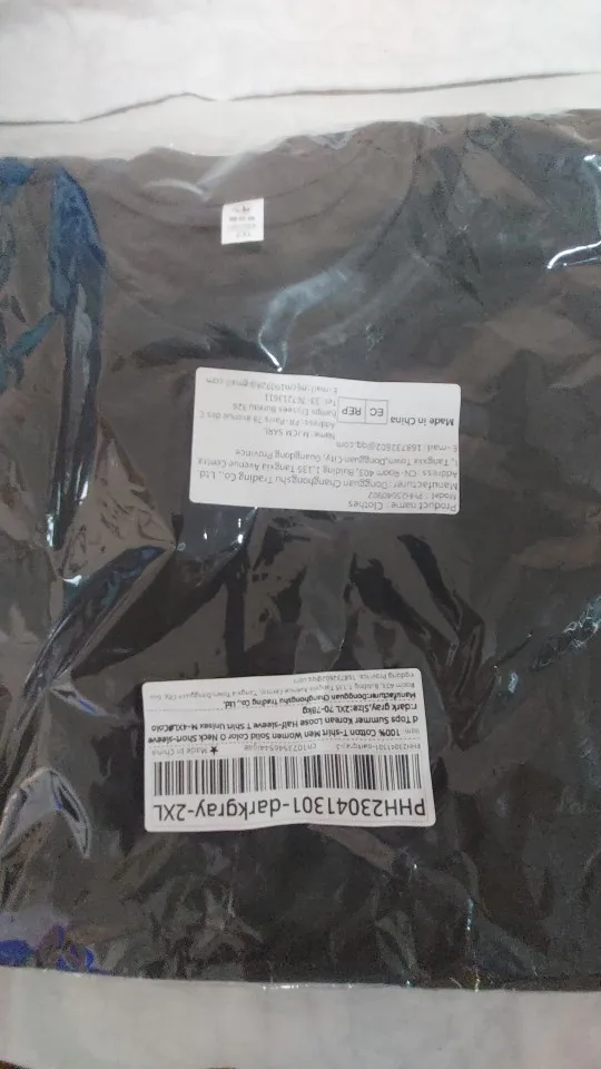 100% Cotton T-shirt Men Women Solid Color O Neck Short-sleeved Tops Summer Korean Loose Half-sleeve T Shirt Unisex M-4XL photo review