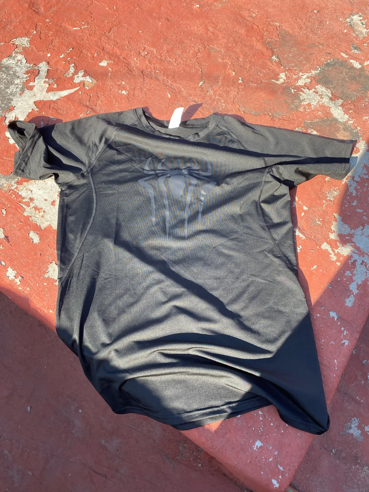 New Compression Shirt Men Fitness Gym Super Hero Sport Running T-Shirt Rashgard Tops Tee Quick Dry Short Sleeve T-Shirt For Men photo review