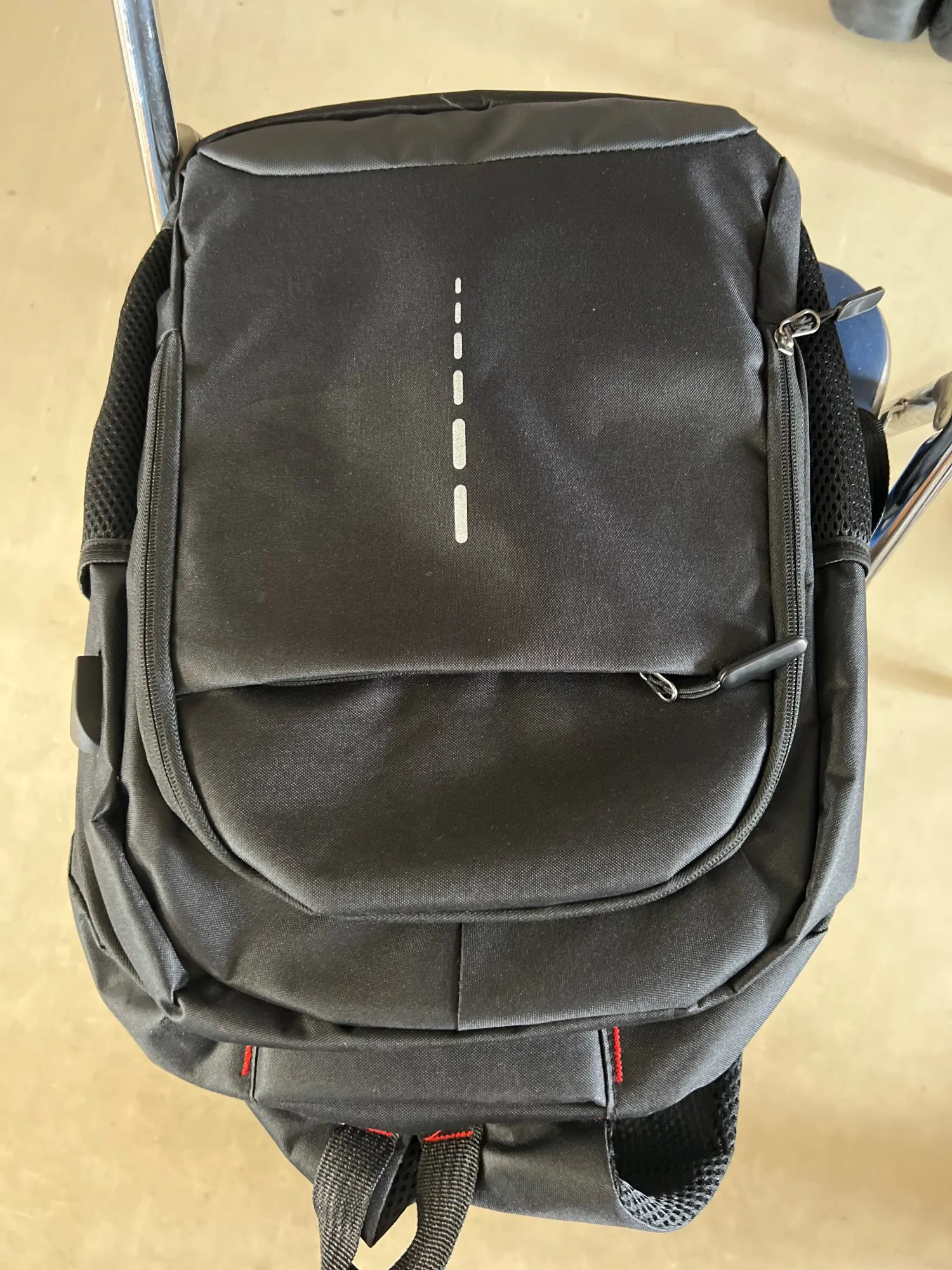 Mens BackPack LargeCapacity Simple Fashion Travel Female Student ComputerBag photo review