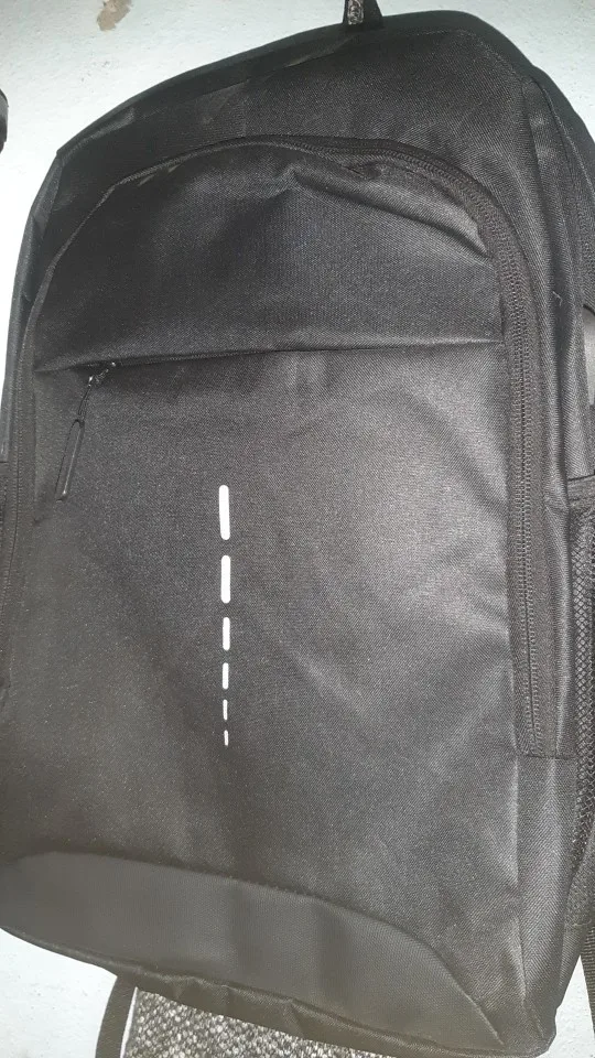 Mens BackPack LargeCapacity Simple Fashion Travel Female Student ComputerBag photo review