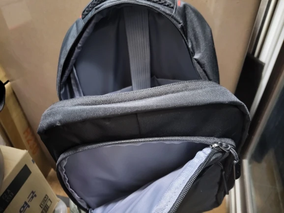 Mens BackPack LargeCapacity Simple Fashion Travel Female Student ComputerBag photo review