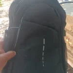 Mens BackPack LargeCapacity Simple Fashion Travel Female Student ComputerBag photo review