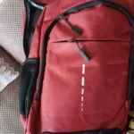 Mens BackPack LargeCapacity Simple Fashion Travel Female Student ComputerBag photo review