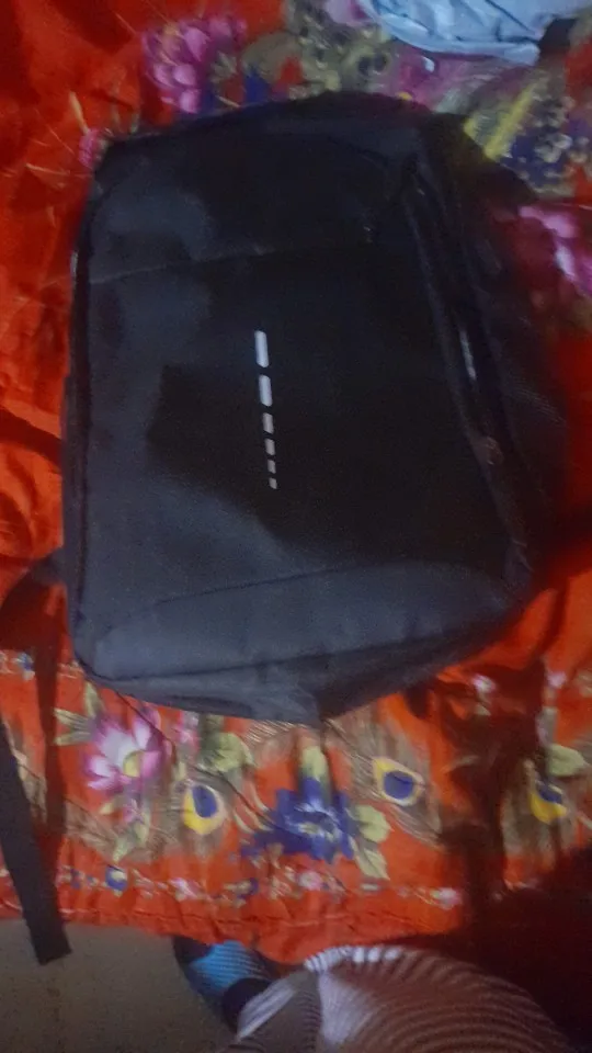 Mens BackPack LargeCapacity Simple Fashion Travel Female Student ComputerBag photo review