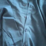 Men's Casual and Fashionable Long Sleeved Solid Color Shirt Non Ironing and Wrinkle Resistant Business Top photo review