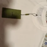 240gsm Heavy Oversized Plain T-Shirt for Men Summer HighQualtity Short Sleeve Tee 100%cotton Solid Color Trendy Casual white Top photo review