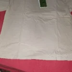 240gsm Heavy Oversized Plain T-Shirt for Men Summer HighQualtity Short Sleeve Tee 100%cotton Solid Color Trendy Casual white Top photo review