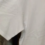 240gsm Heavy Oversized Plain T-Shirt for Men Summer HighQualtity Short Sleeve Tee 100%cotton Solid Color Trendy Casual white Top photo review