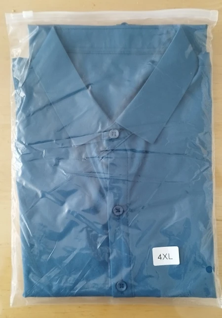 Men's Casual and Fashionable Long Sleeved Solid Color Shirt Non Ironing and Wrinkle Resistant Business Top photo review