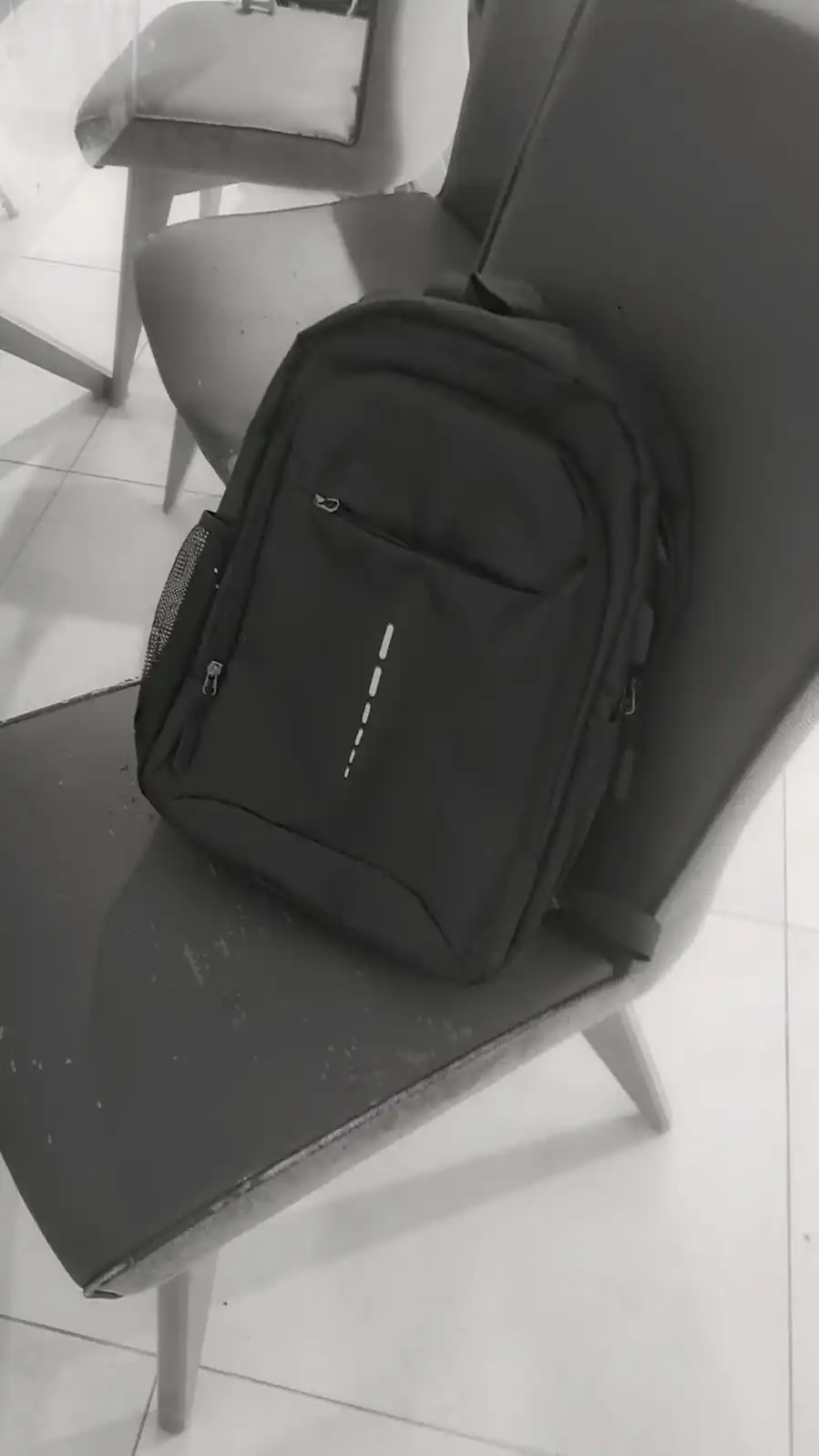 Mens BackPack LargeCapacity Simple Fashion Travel Female Student ComputerBag photo review
