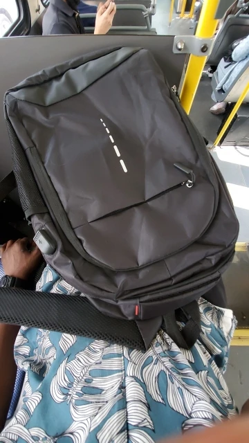 Mens BackPack LargeCapacity Simple Fashion Travel Female Student ComputerBag photo review