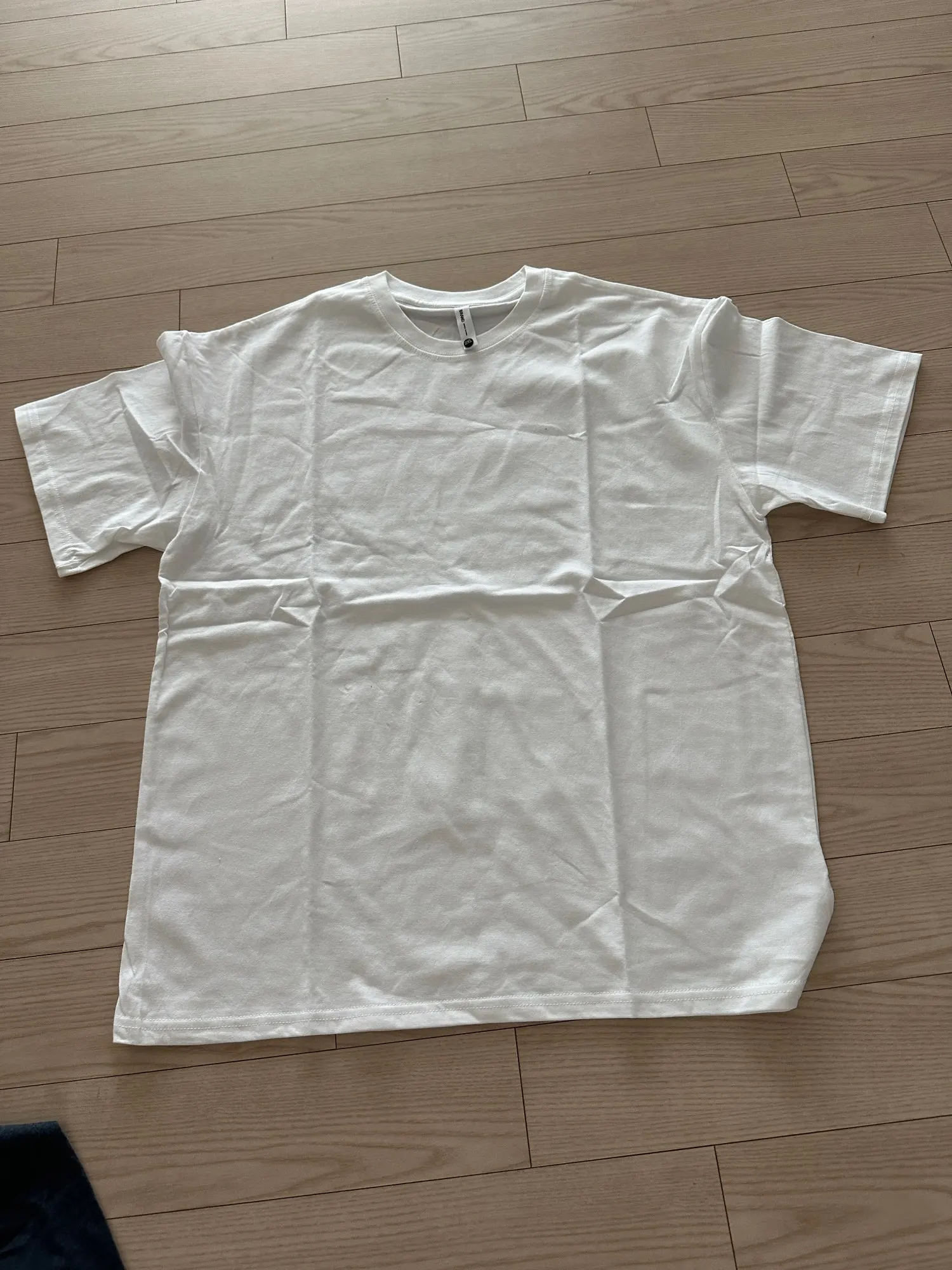 240gsm Heavy Oversized Plain T-Shirt for Men Summer HighQualtity Short Sleeve Tee 100%cotton Solid Color Trendy Casual white Top photo review