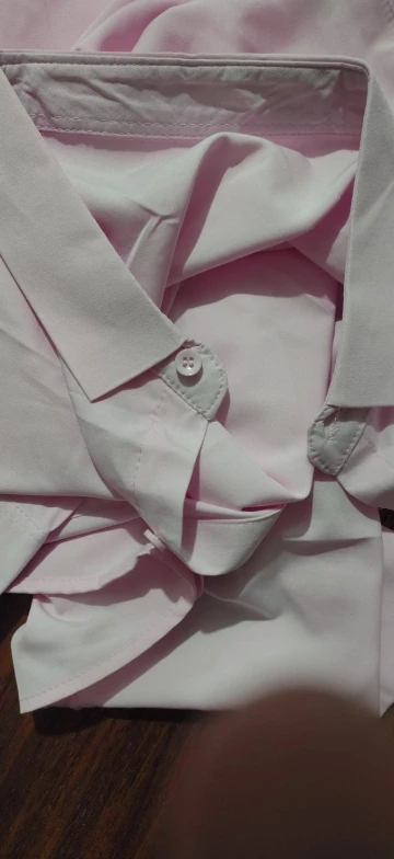 Men's Casual and Fashionable Long Sleeved Solid Color Shirt Non Ironing and Wrinkle Resistant Business Top photo review