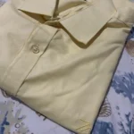 Men's Casual and Fashionable Long Sleeved Solid Color Shirt Non Ironing and Wrinkle Resistant Business Top photo review