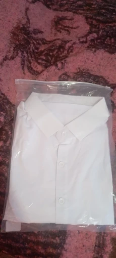 Men's Casual and Fashionable Long Sleeved Solid Color Shirt Non Ironing and Wrinkle Resistant Business Top photo review