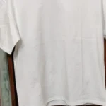 240gsm Heavy Oversized Plain T-Shirt for Men Summer HighQualtity Short Sleeve Tee 100%cotton Solid Color Trendy Casual white Top photo review