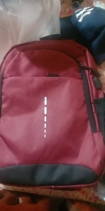 Mens BackPack LargeCapacity Simple Fashion Travel Female Student ComputerBag photo review