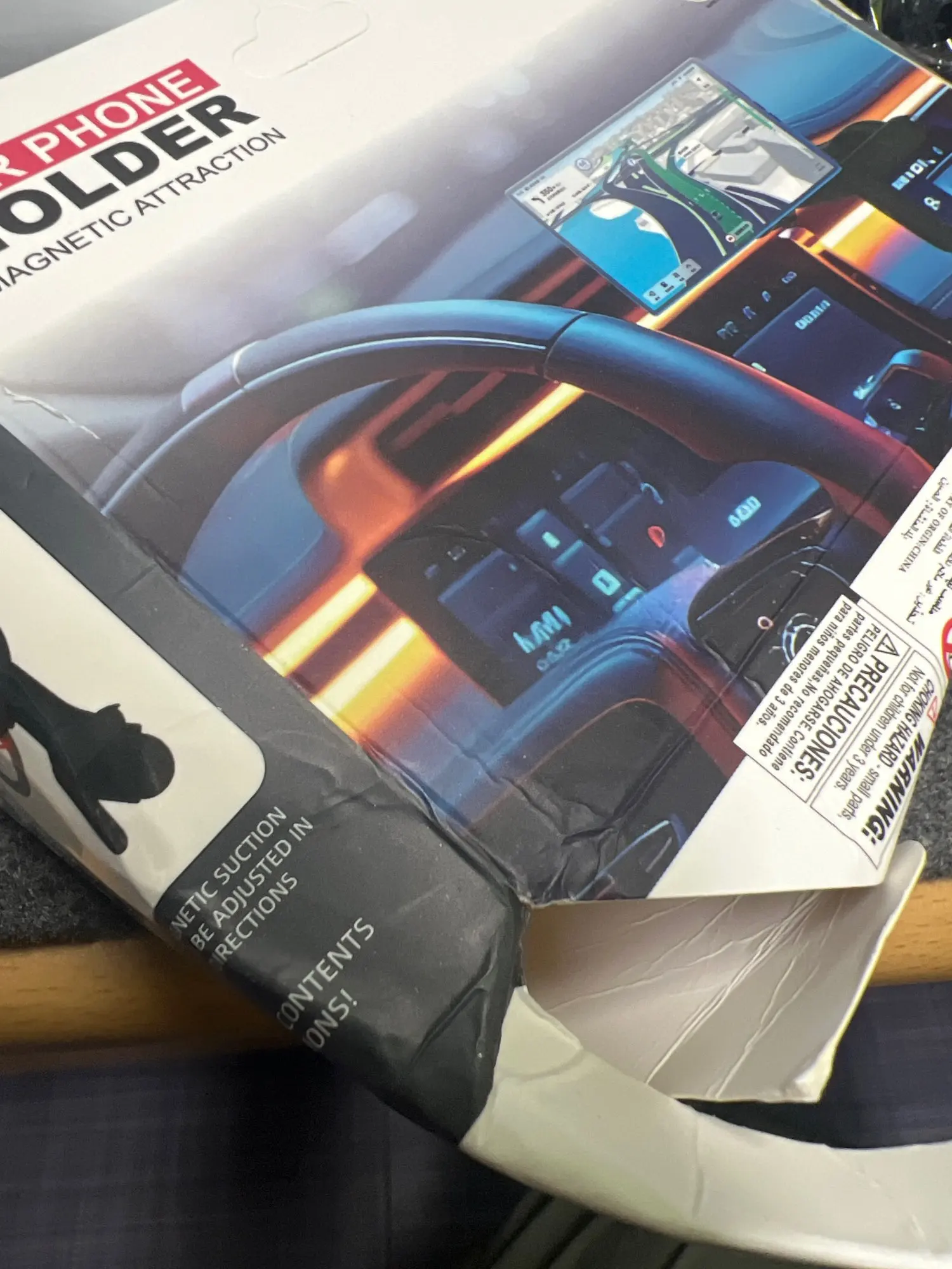 Universal Magnetic Phone Holder for Car Display Screen 360 Degree Rotation Strong Magnet Car Mount for iPhone 15 MagSafe Xiaomi photo review